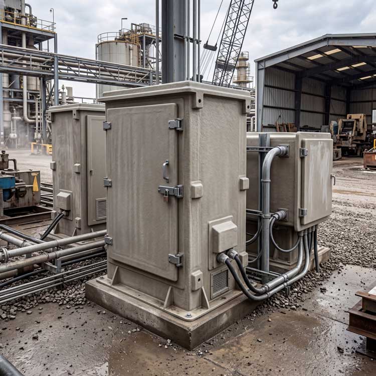 Carcasas para equipos industriales