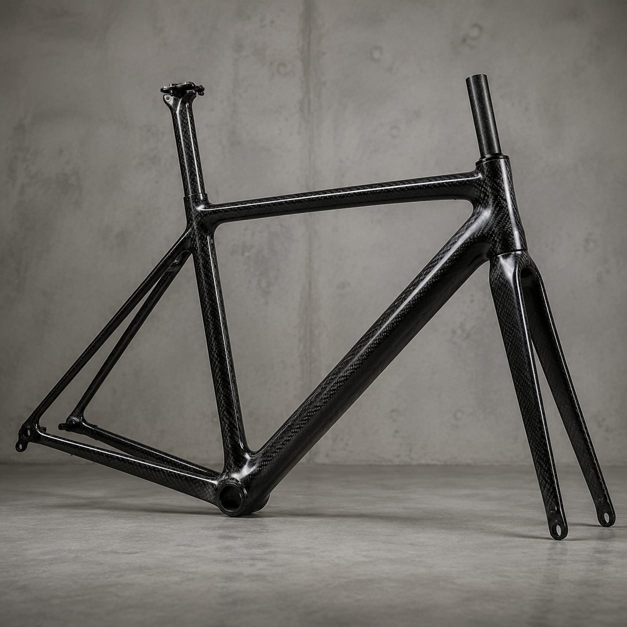 Cuadro de bicicleta de fibra de carbono