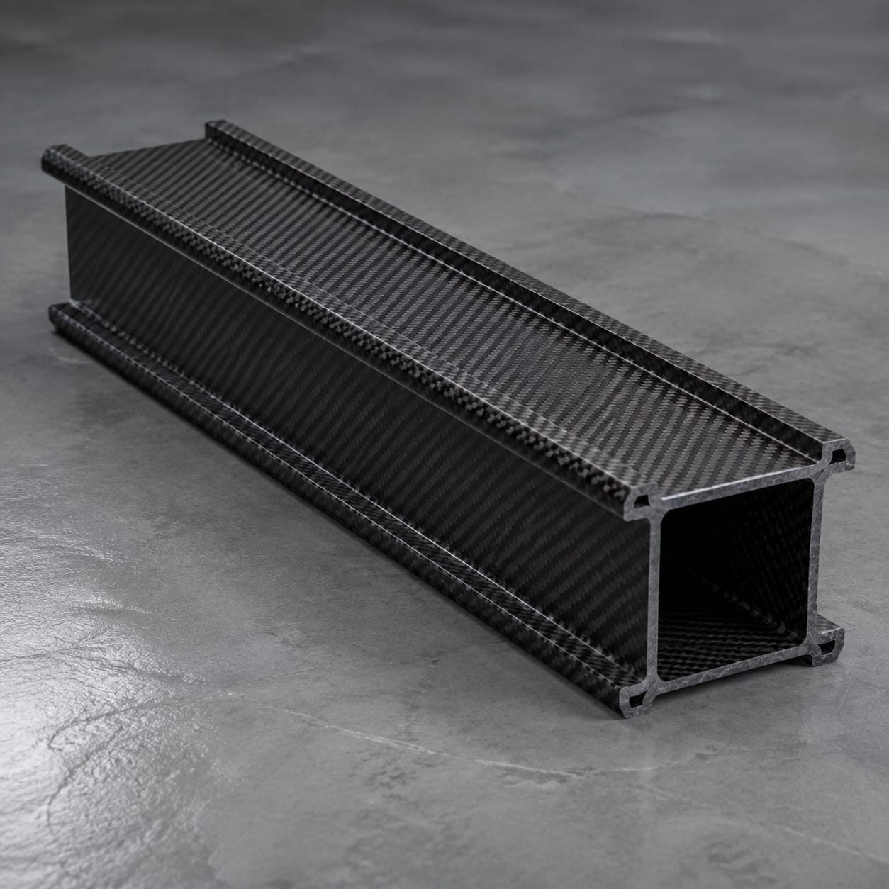 Viga de máquina de fibra de carbono