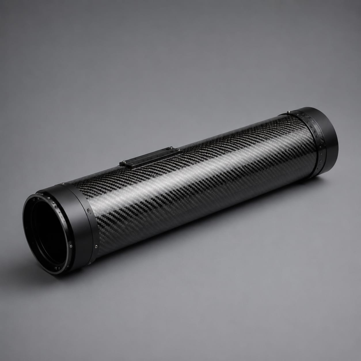Tubo de telescopio de fibra de carbono