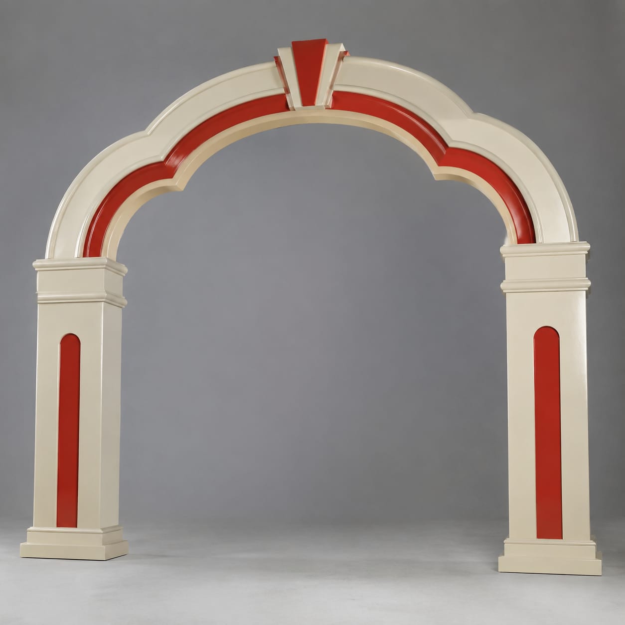 Revestimiento de arco para soportales en FRP