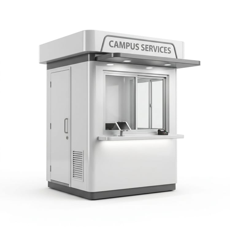 Cabina de servicio de campus en FRP