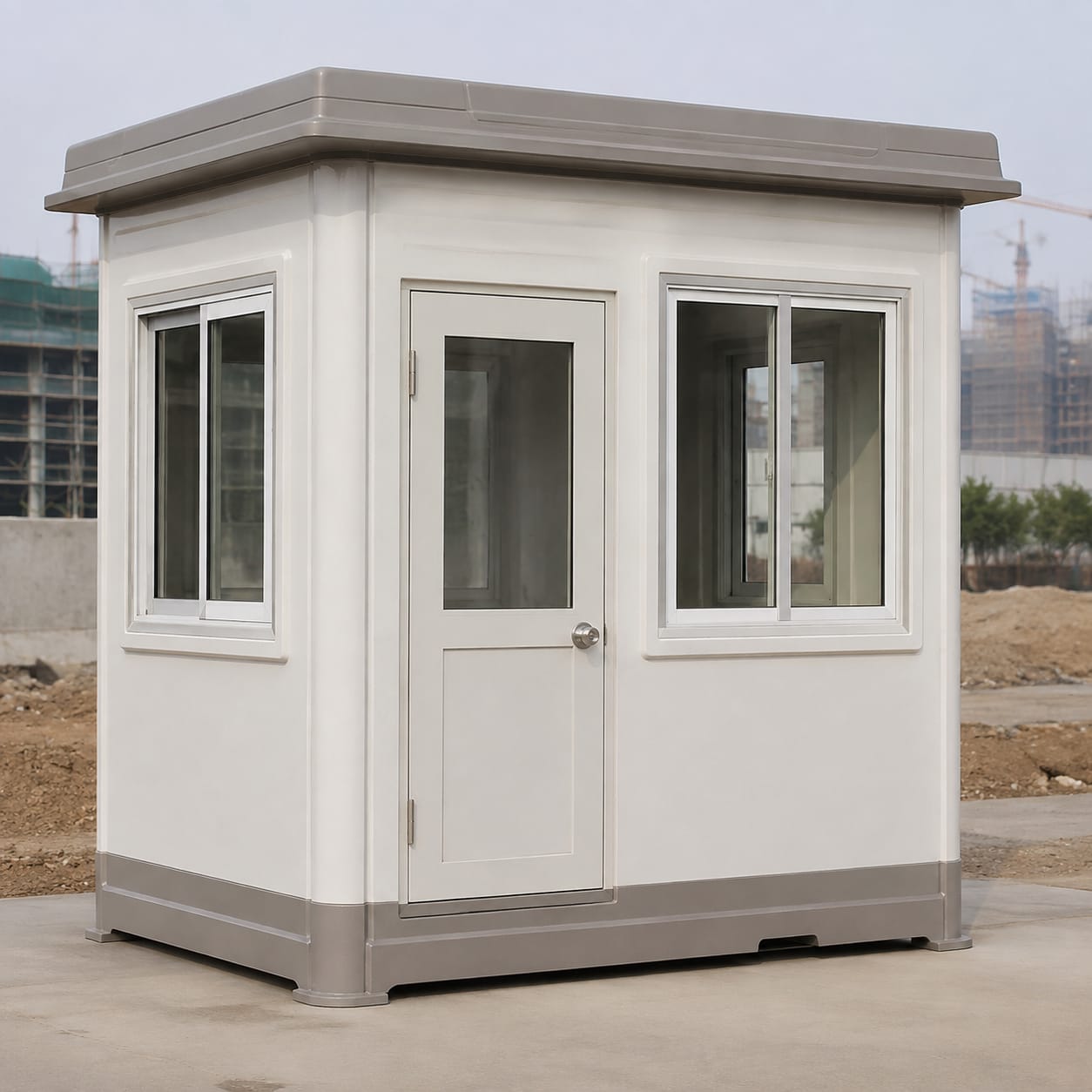 Cabina de obra en FRP