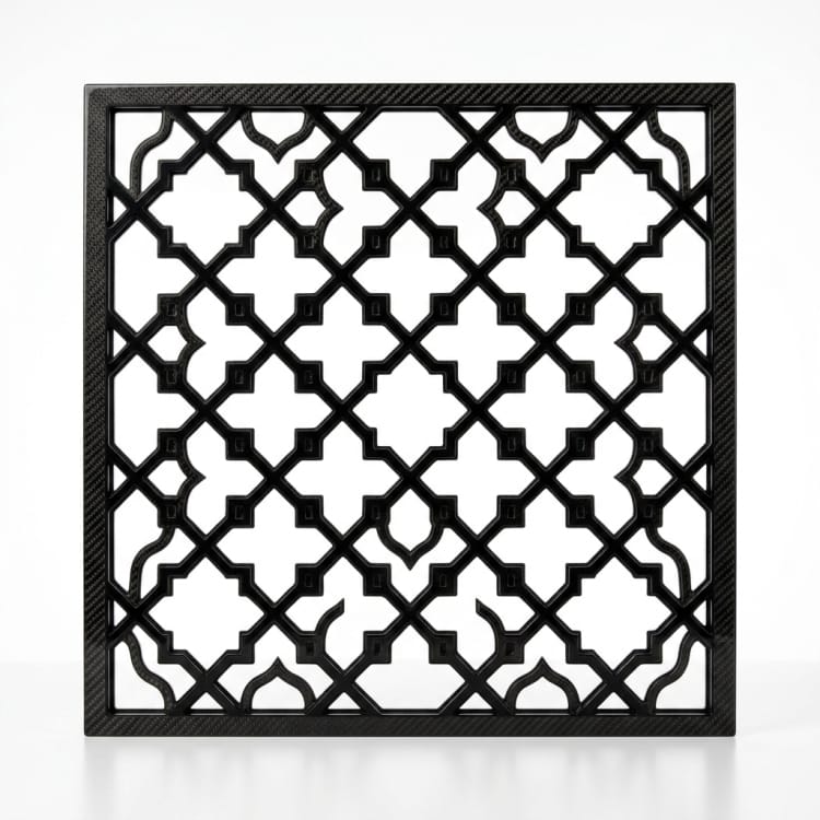 Panel de celosía decorativo en FRP