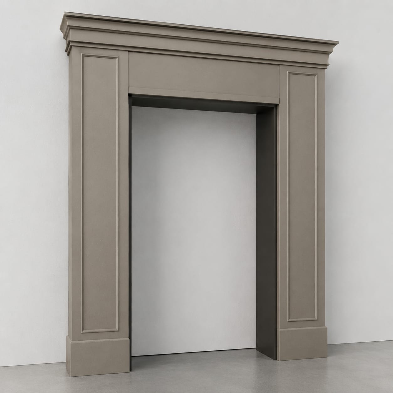 Revestimiento de contorno de puerta en FRP