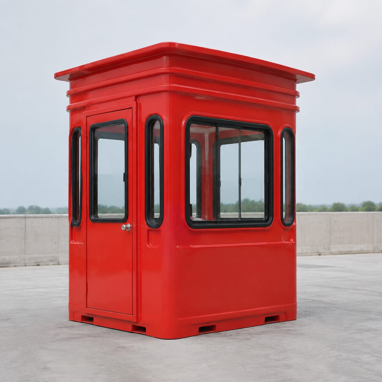 Cabina de mando de emergencia en FRP