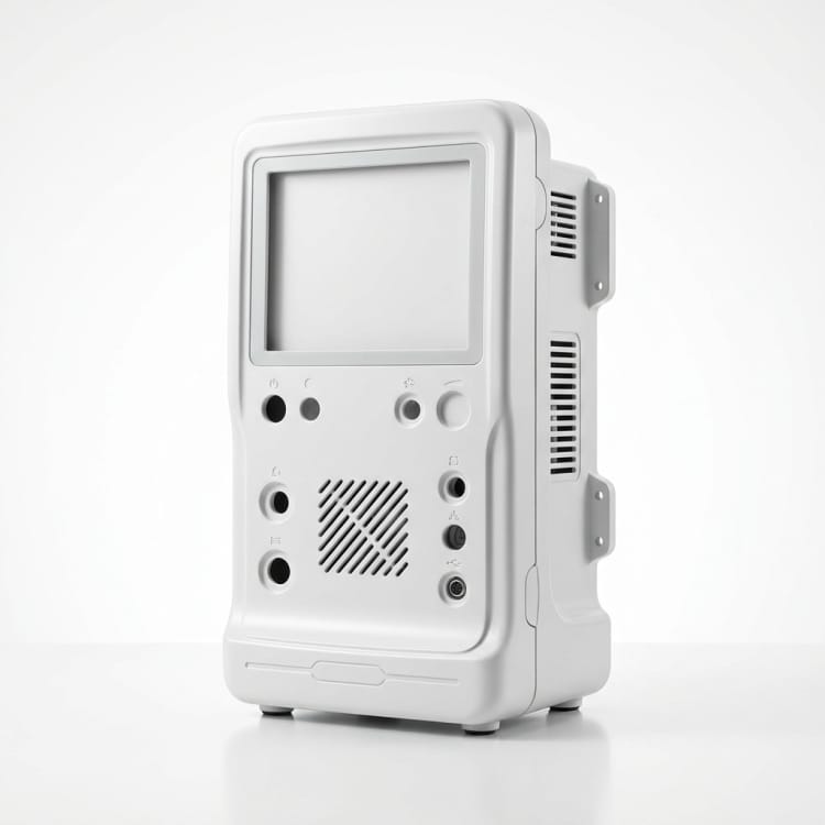 Carcasa para consola de endoscopia en FRP