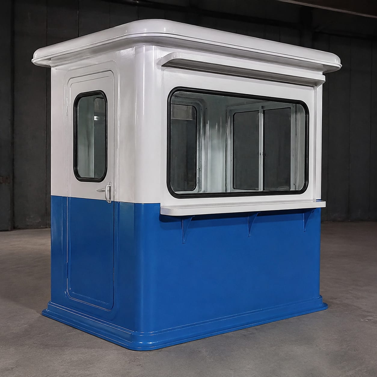 Cabina de alquiler de equipos en FRP