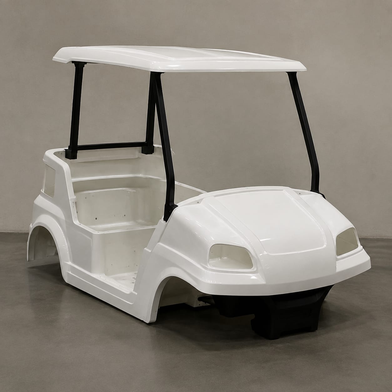 Carcasa de carrito de golf en FRP