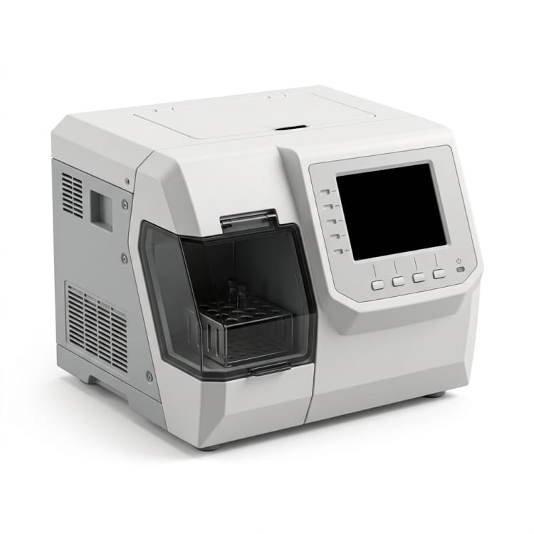 Carcasa para analizador de laboratorio en FRP