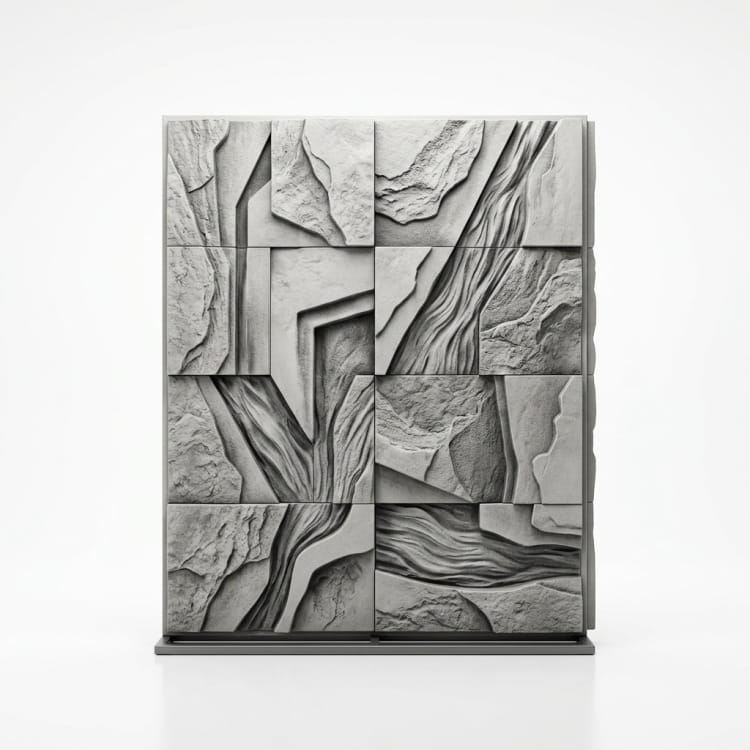 Pared singular para paisajismo en FRP
