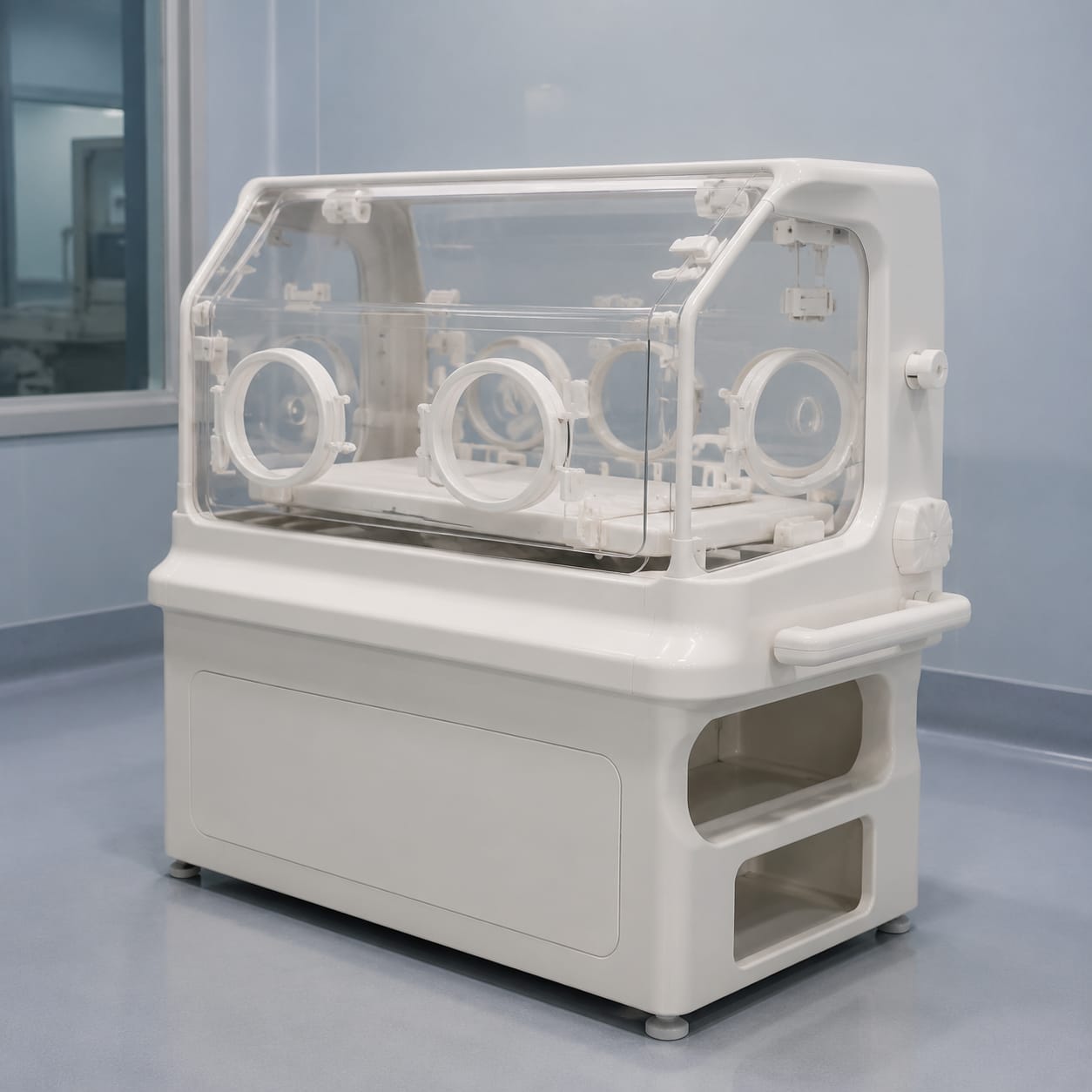 Carcasa de incubadora neonatal en FRP