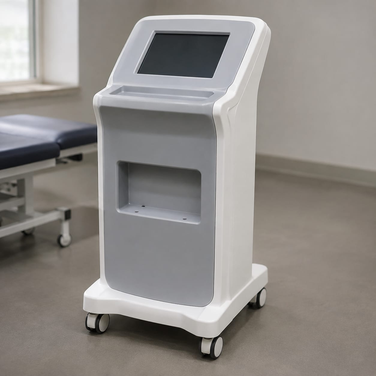 Carcasa de consola de fisioterapia en FRP