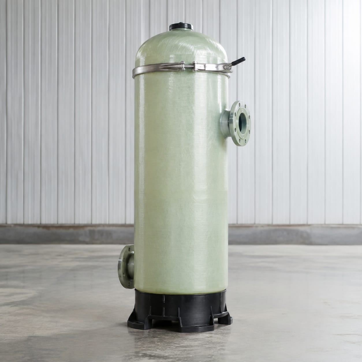 Carcasa de filtro para tratamiento de agua en FRP