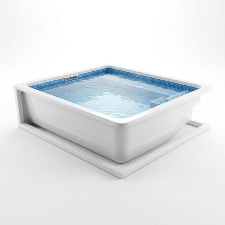 Fabricación a medida: Piscina infinita