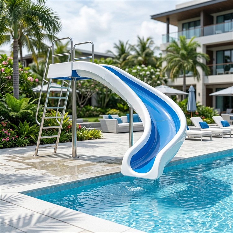 Piscinas y toboganes acuáticos